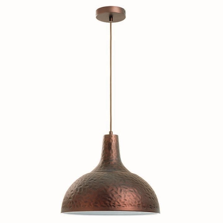 Lámpara Colgante LIVIA IP20 E27 marrón