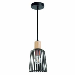 Lámpara Colgante BAGUET IP20 E27 negro