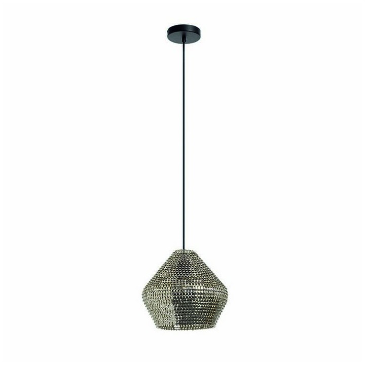 Lámpara Colgante FLAVIA IP20 E27 plata