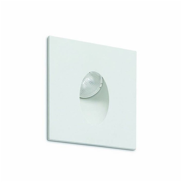 Lámpara empotrable  LIGUR IP44 LED 3W 160lm blanco 3000K