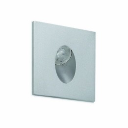 Lámpara empotrable LIGUR IP44 LED3W160lm aluminio anodizado 3000K