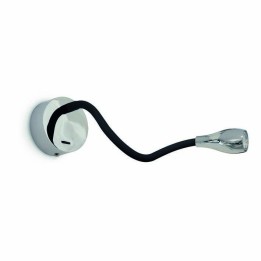 Aplique ELFI IP20 LED 2W 160lm cromo negro 3000K