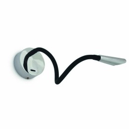 Aplique ELFI IP20 LED 2W 160lm cromo negro 3000K