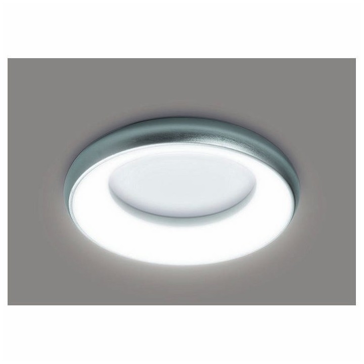 Plafón FRED IP20 LED25W 1850lm negro 3000K