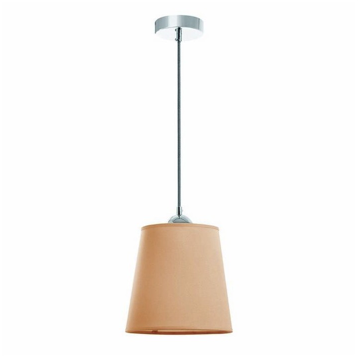 Lámpara Colgante A TU ESTILO IP20 E27 cromo+gris