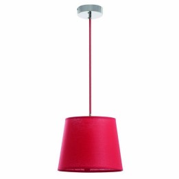 Lámpara Colgante A TU ESTILO IP20 E27 cromo+rojo