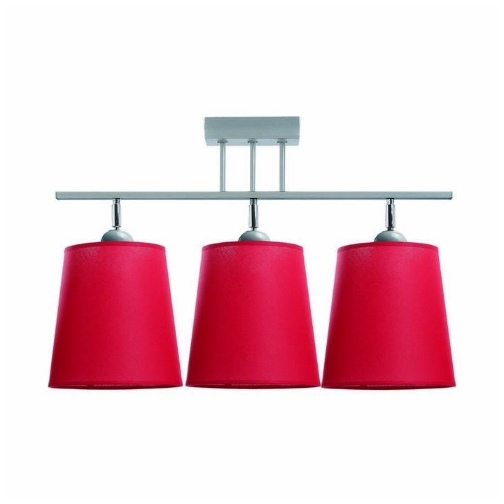 Plafón A TU ESTILO IP20 3xE27 gris