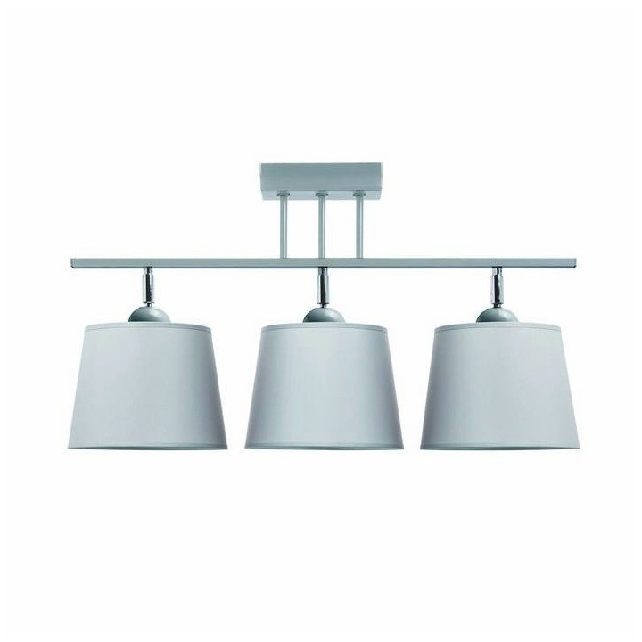 Plafón A TU ESTILO IP20 3xE27 gris