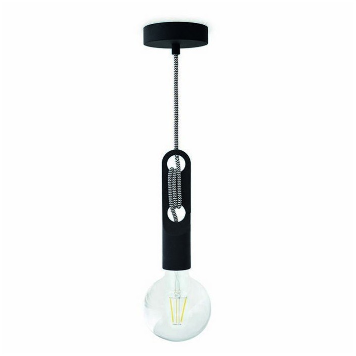 Lámpara Colgante SELENE IP20 E27 negro