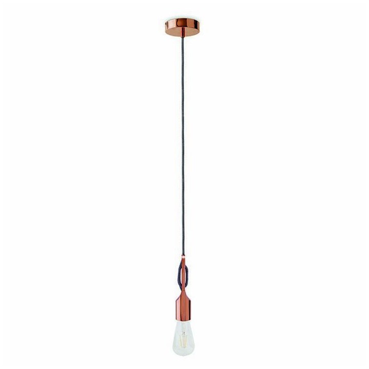 Lámpara Colgante SELENE IP20 E27 cobre