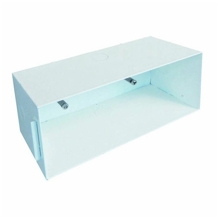 Caja empotrar aplique LESING Aluminio satinado 
