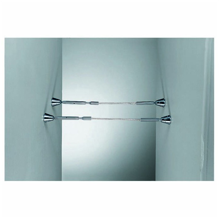 Soporte Pared-Pared KABLE12 Gris 