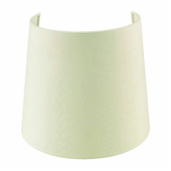 Pantalla para lámparas aplique cónica 21 cm algodón  beige