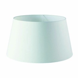 Pantalla para lámparas cónica ø45 cm algodón  blanco