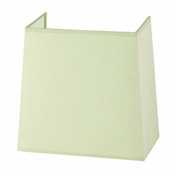 Pantalla para lámparas Aplique piramidal 22cm algodón  beige