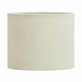 Pantalla para lámparas Pie de Salón oval blanco