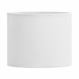 Pantalla para lámparas soremesa oval blanco