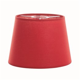 Pantalla para lámparas A TU ESTILO rojo  Ø19CM