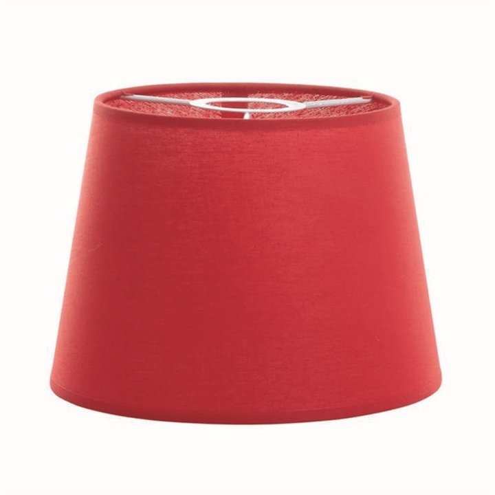Pantalla para lámparas A TU ESTILO rojo  Ø19CM
