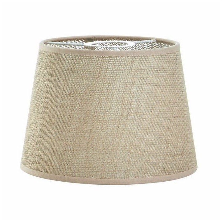 Pantalla para lámparas A TU ESTILO yute Ø24CM