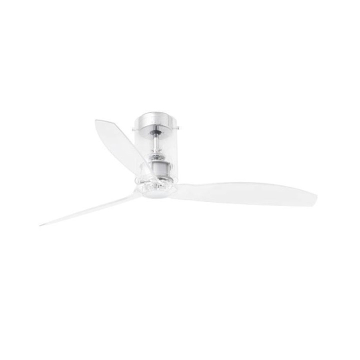 Ventilador de Techo Faro Mini Tube Cristal Ultrasilencioso