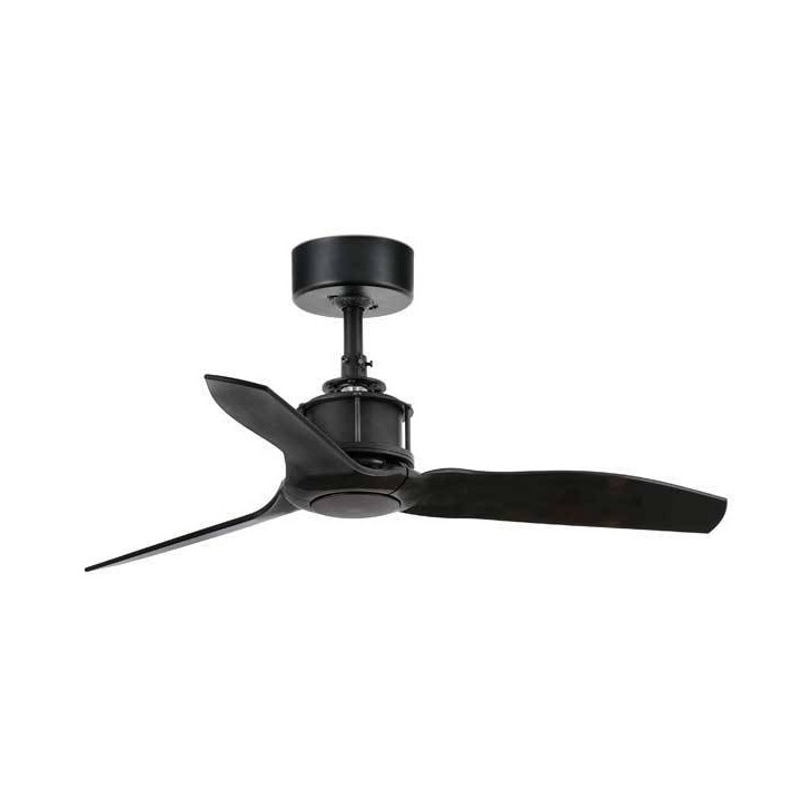 Ventilador de Techo Faro JustFan Xs Negro con Palas Negras