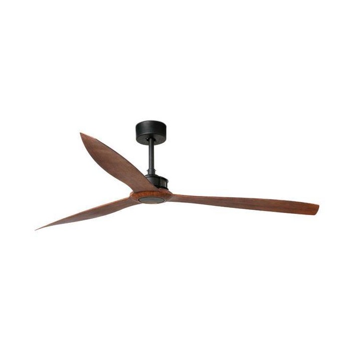Ventilador de Techo Faro Just Fan XL Ø1780Mm Negro Palas Madera