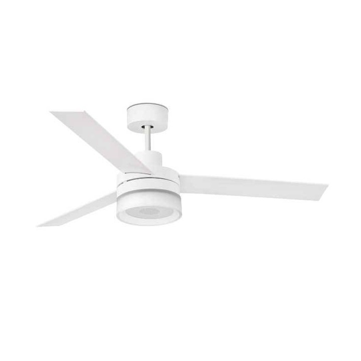 Ventilador de Techo Faro Ice Blanco con Altavoz Led 15W 3000K