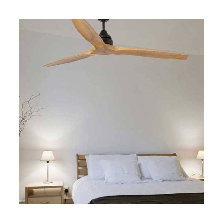 Ventilador de Techo Faro Alo Ø152 cm con palas de madera