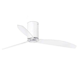 Ventilador de Techo Faro Mini Tube Blanco Brillo