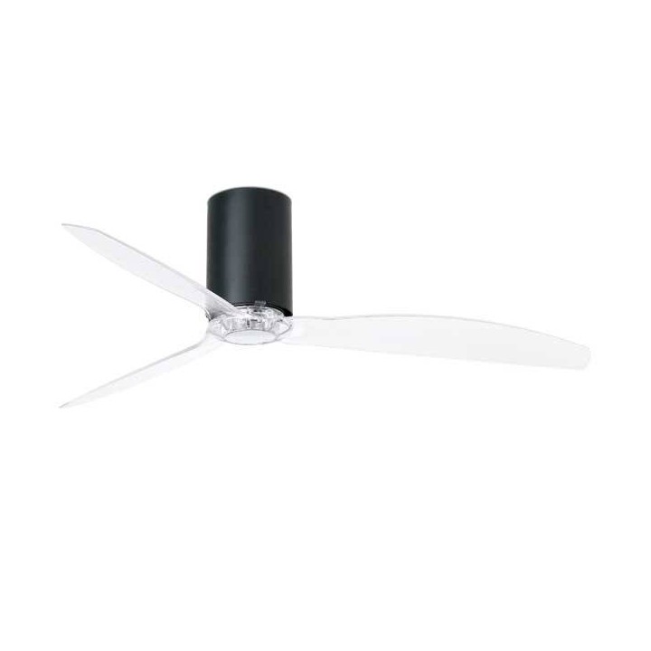 Ventilador de Techo Faro Mini Tube Negro Mate