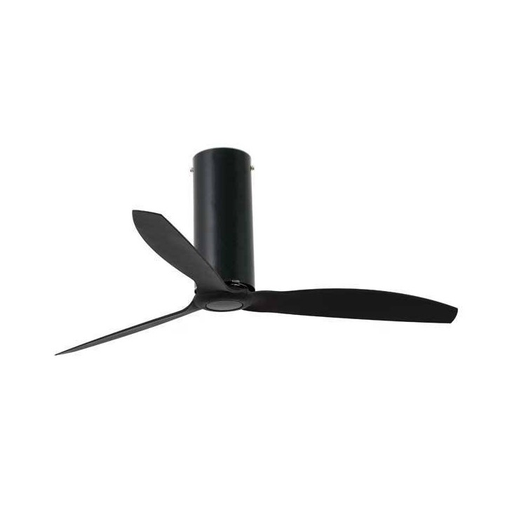Ventilador de Techo Faro Tube Negro Mate