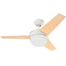 Ventilador de techo Leds C4 Windy Blanco brillante con luz 2 x E27