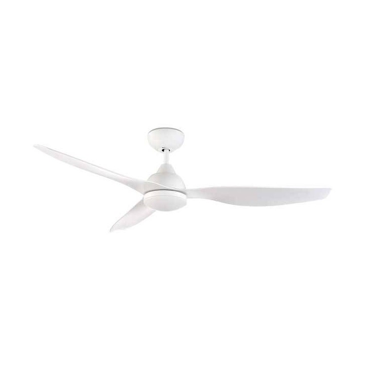 Ventilador de Techo Leds C4 Nepal con luz Led 14.5W 3000K Blanco Brillante