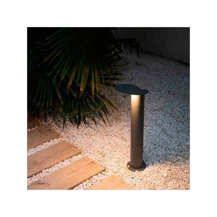 Baliza Faro LOTUS de 65cm 18W 3000K Gris Oscuro