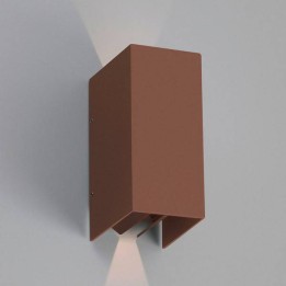 Aplique Led Faro BLIND Marron óxido 6W 3000K IP54