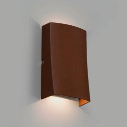 Aplique Led Faro NAIROBI Marrón óxido 6W 3000K