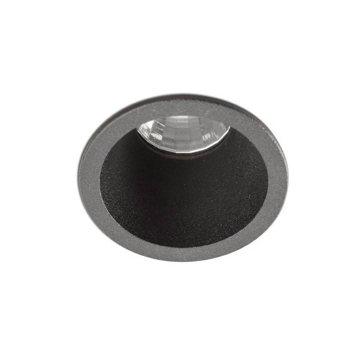 Lámpara empotrable Led Faro FOX 5W 2700K 25° Negro