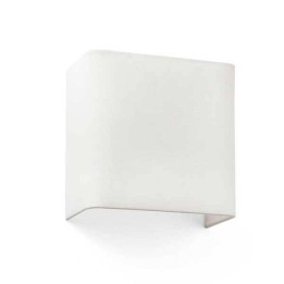 Aplique Faro COTTON Beige Cuadrado E27 con pantalla téxtil