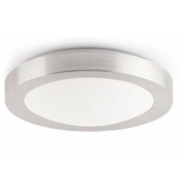 Plafón de Aluminio LOGOS-1 para Baño Gris E27