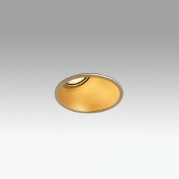 Lámparas empotrables Faro Fresh Bañador De Pared Gold Gu10 (25°) 