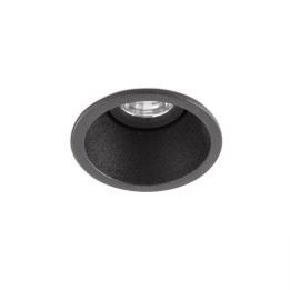 Lámparas empotrables Faro Fox Orientable Negro 3-5W 350Ma 2700K 