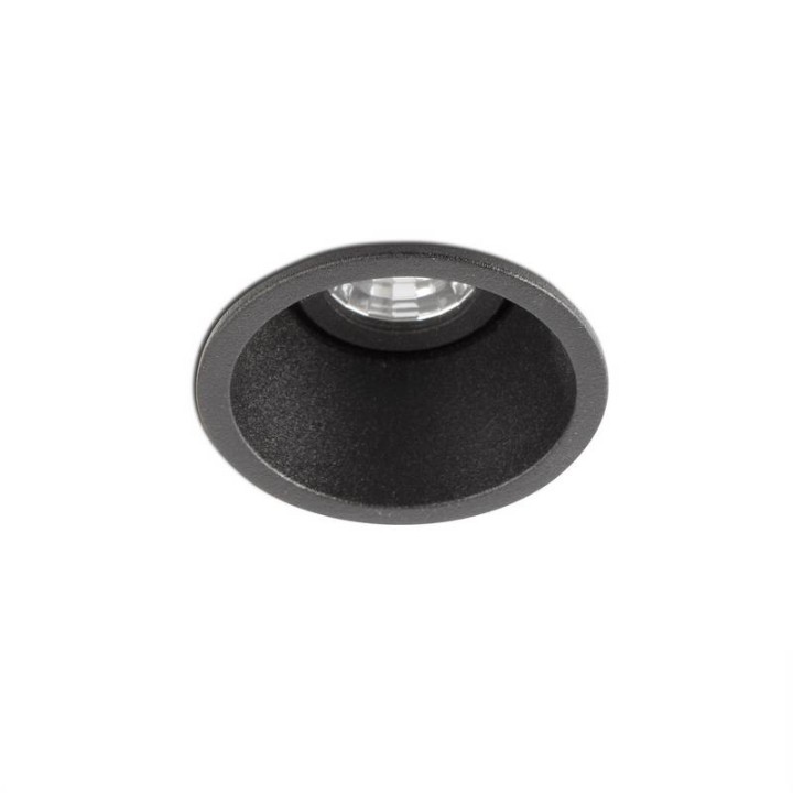Lámparas empotrables Faro Fox Orientable Negro 3-5W 350Ma 2700K 