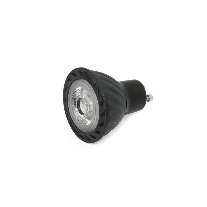 Bombillas LED Faro Gu10 Led 8W 2700K 60° Dimable Negra 