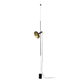 Lámparas Faro Whizz Colgante 1 X E27 Con Peso Negro /Oro 