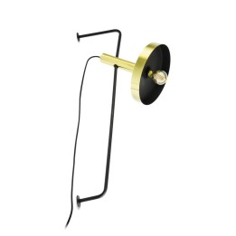 Apliques Faro Whizz 1 X E27 Oro Negro 