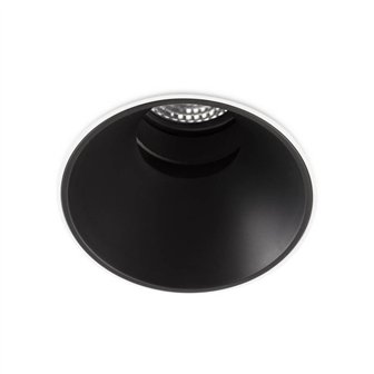 Lámpara colgante Faro Savoy Negro Pantalla Negra 