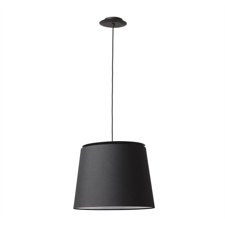 Lámpara colgante Faro Savoy Negro Pantalla Negra 