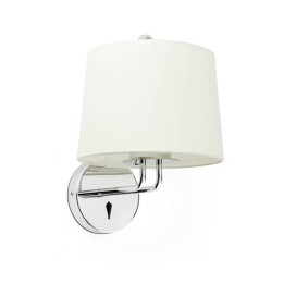 Apliques Faro Montreal Cromo Pantalla Beige 
