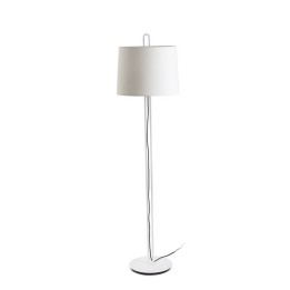 Lámparas Faro Montreal Pie De Salon Blanco Pantalla Blanca 